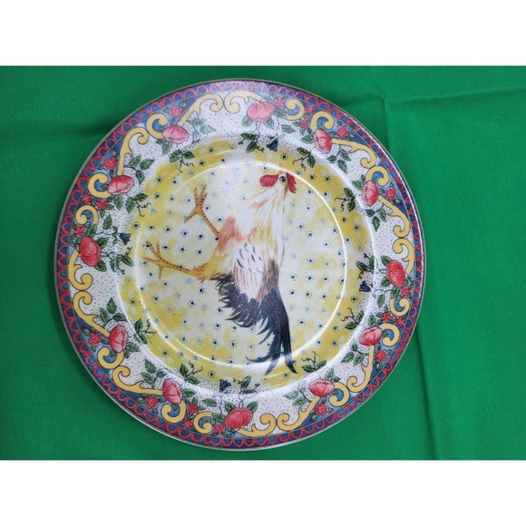 American Atelier Petite Provence Rooster plate - Picture 2 of 5